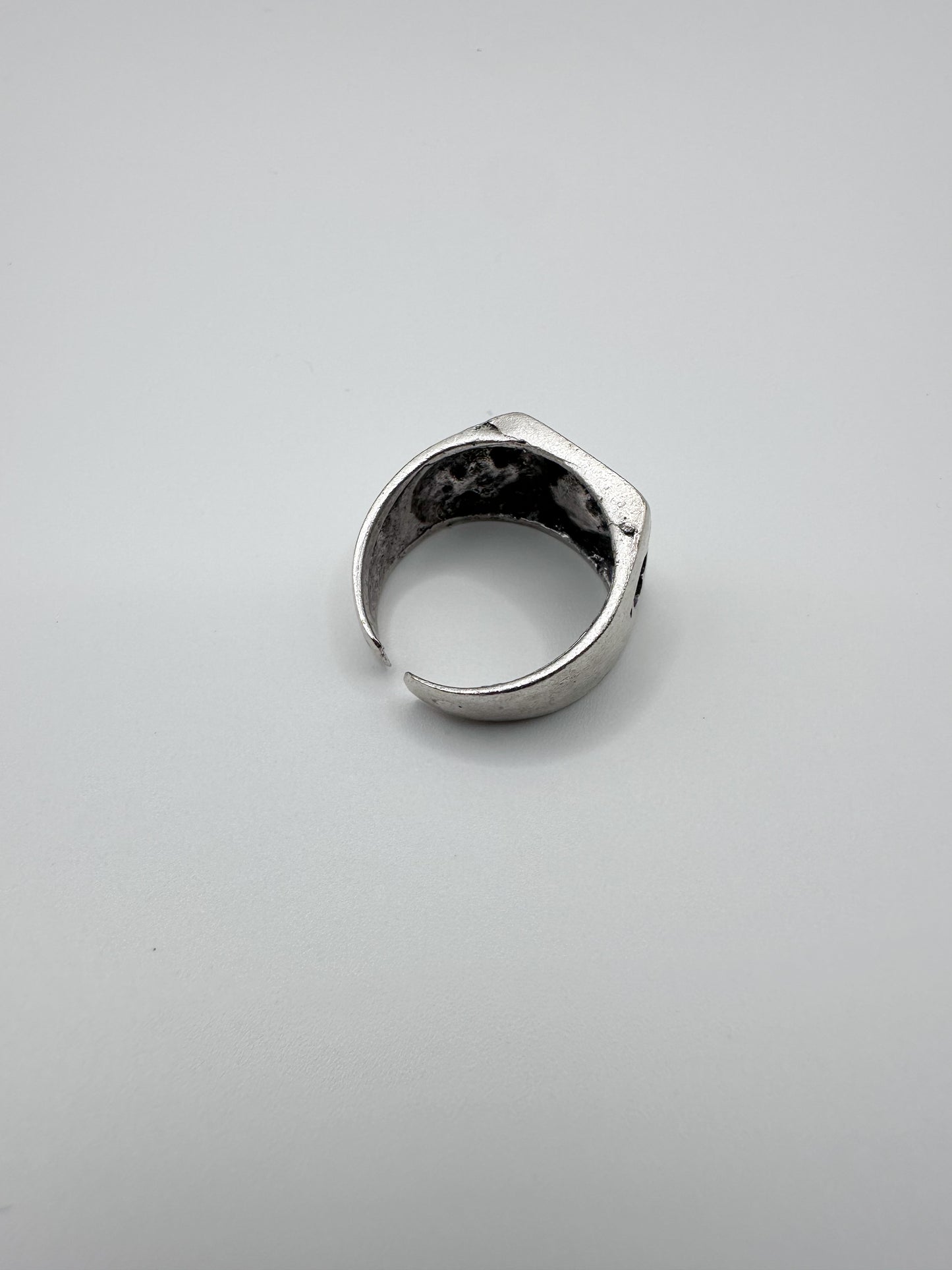 Silver Lucky Ace Ring