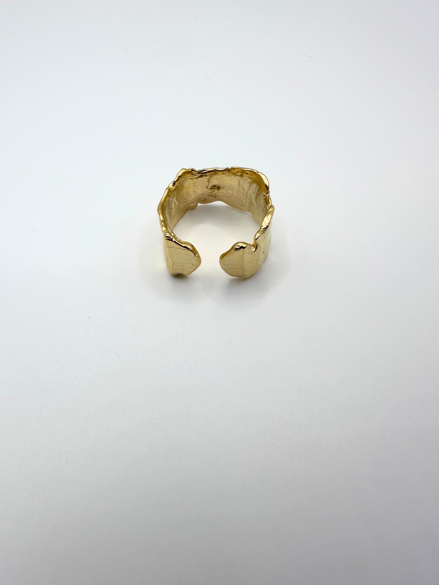 Gold Caveman Ring