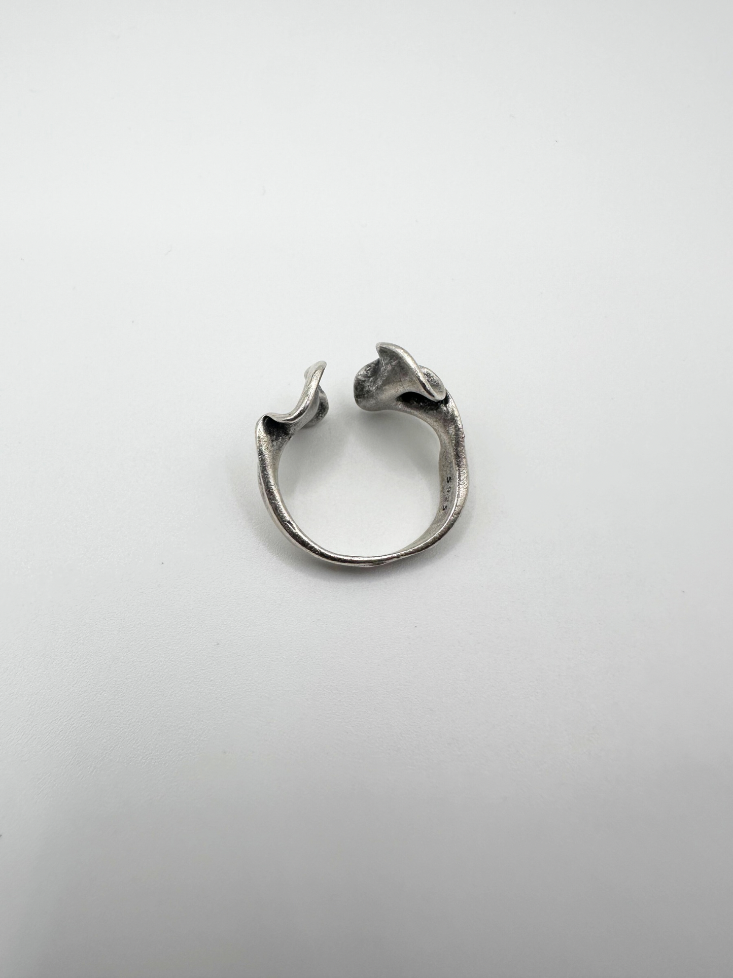 Silver Fold Ring