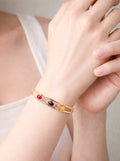 Gold Multi Colour Bracelet