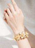 Gold Petals Bracelet