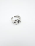 Silver Lucky Ace Ring