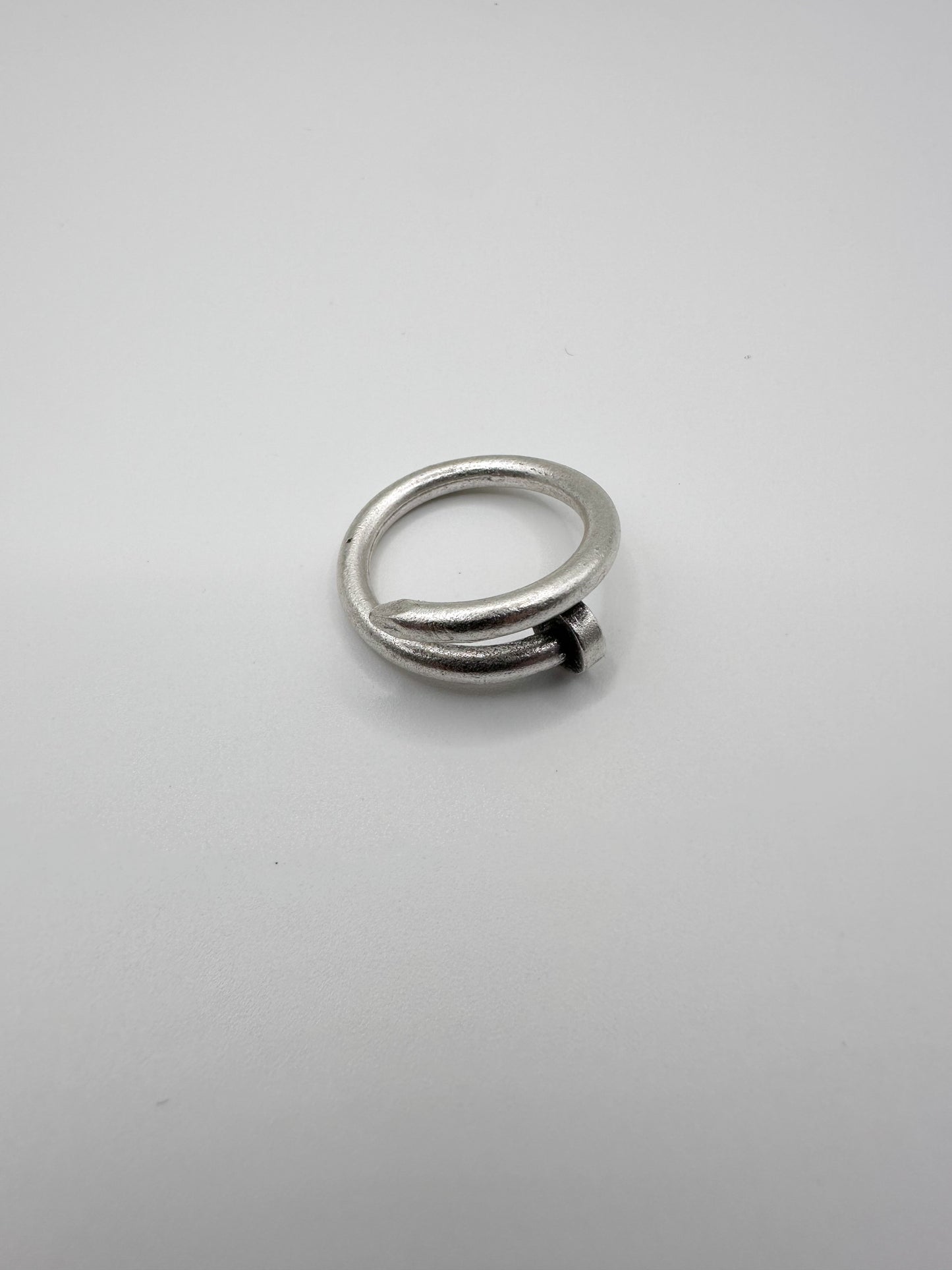 Silver Nail Ring