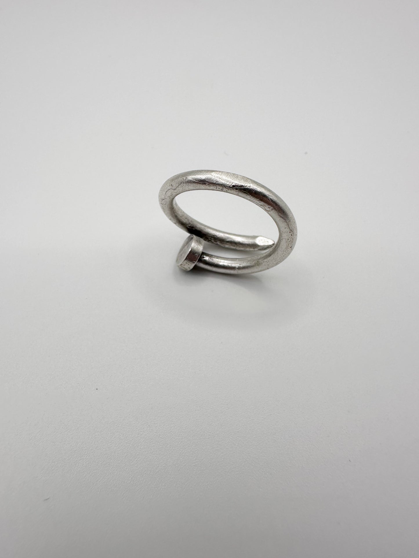 Silver Nail Ring