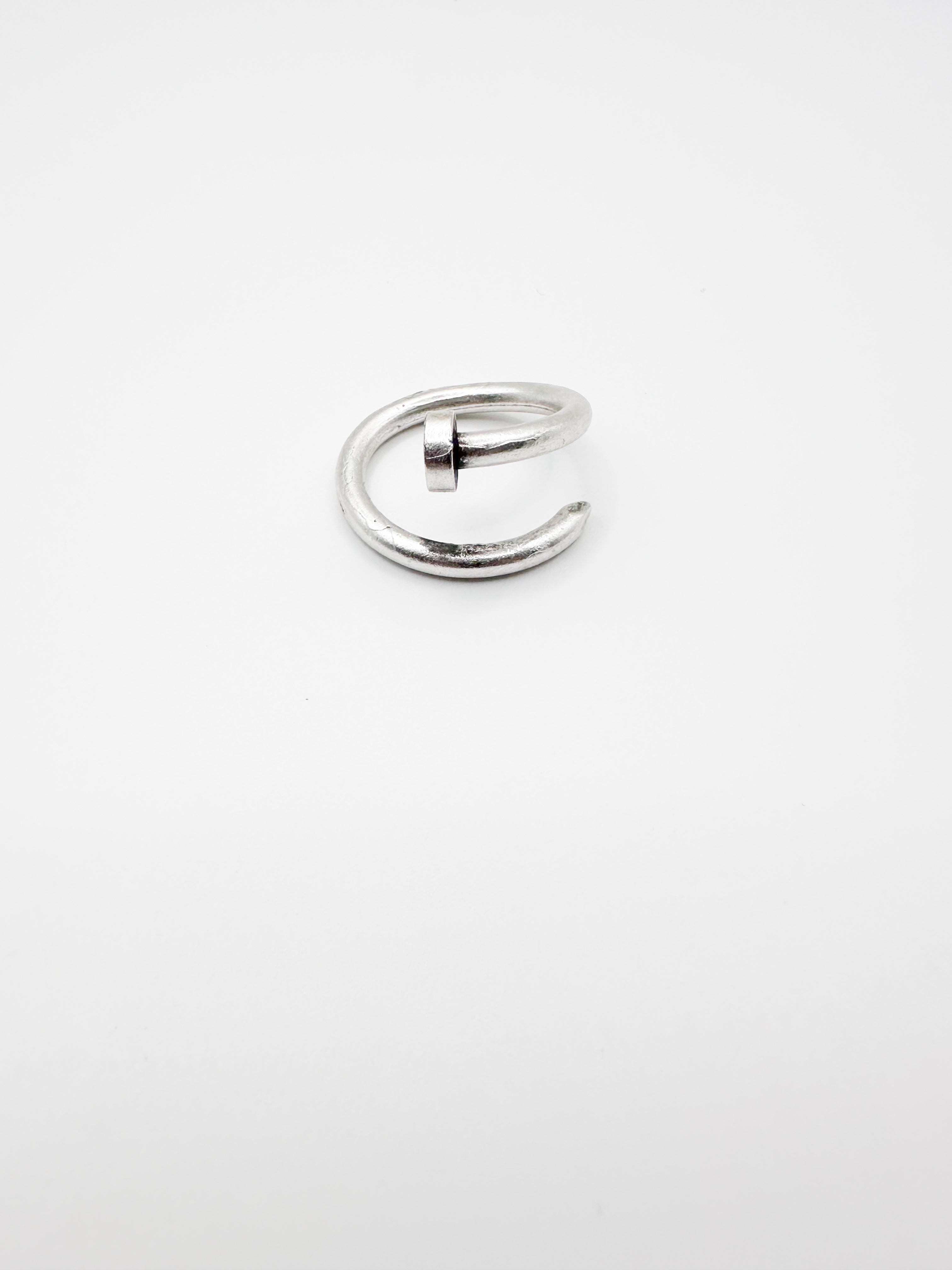 Silver Nail Ring