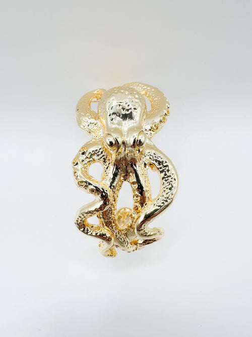 Gold Octopus Bracelet
