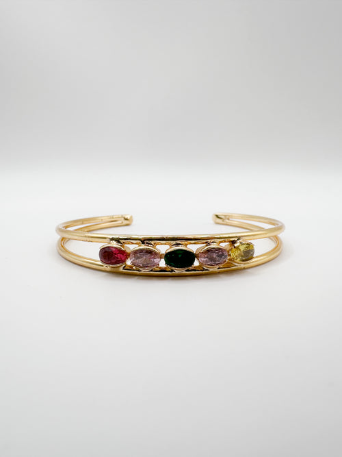 Gold Multi Colour Bracelet
