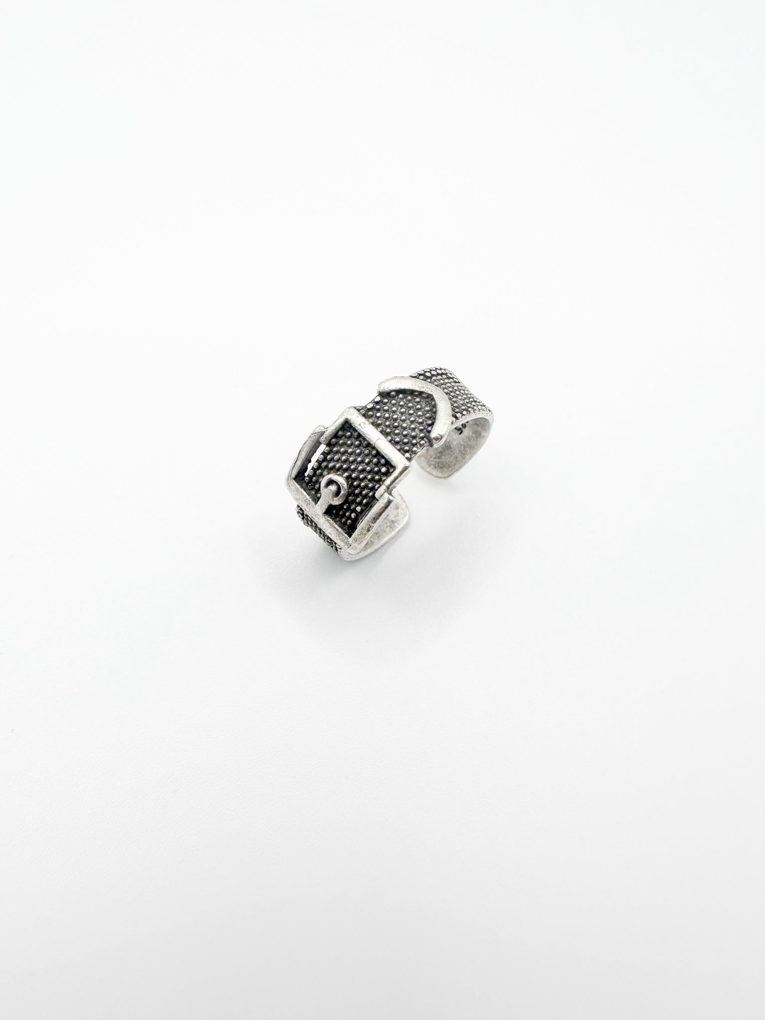 Silver Belt Ring