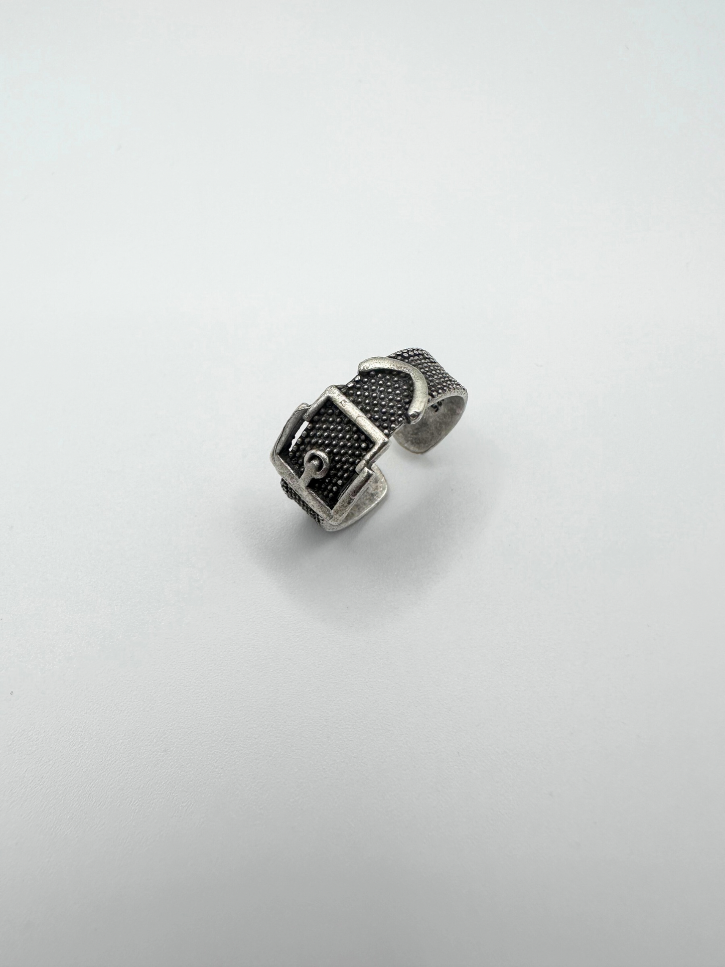 Silver Belt Ring