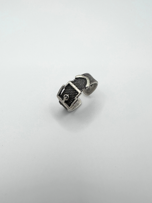 Silver Belt Ring