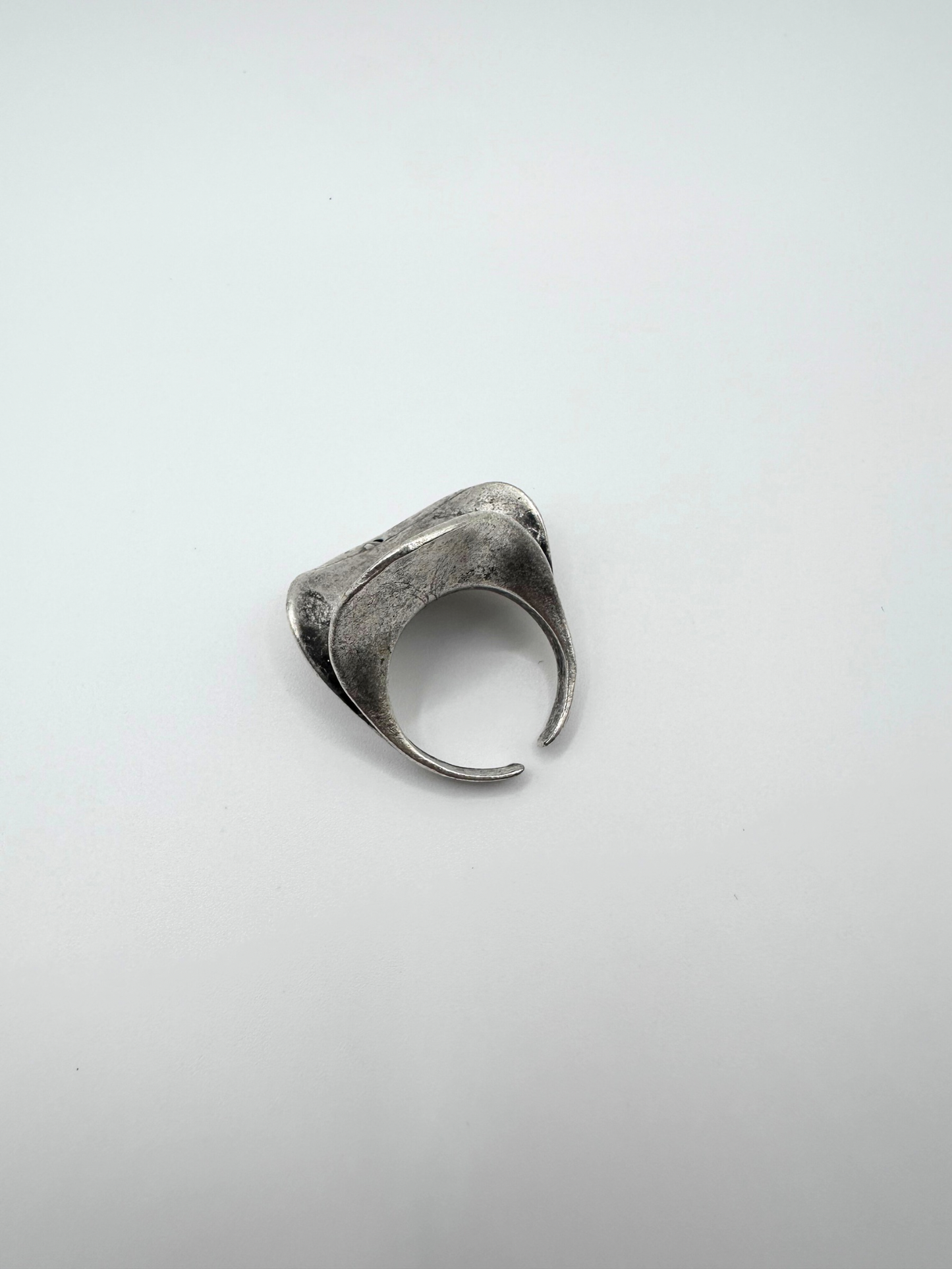 Silver Wide Open Ring