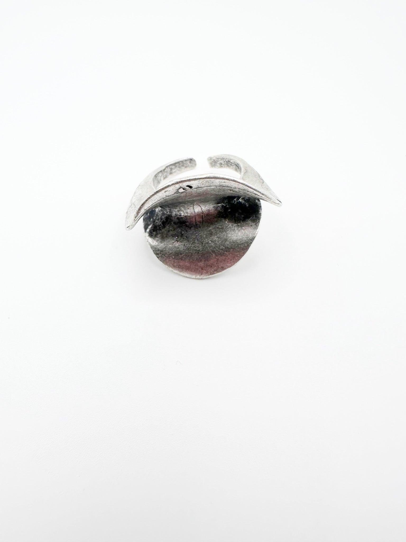 Silver Wide Open Ring