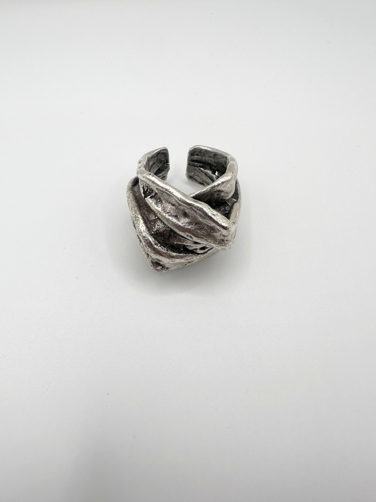 Silver Rock Ring