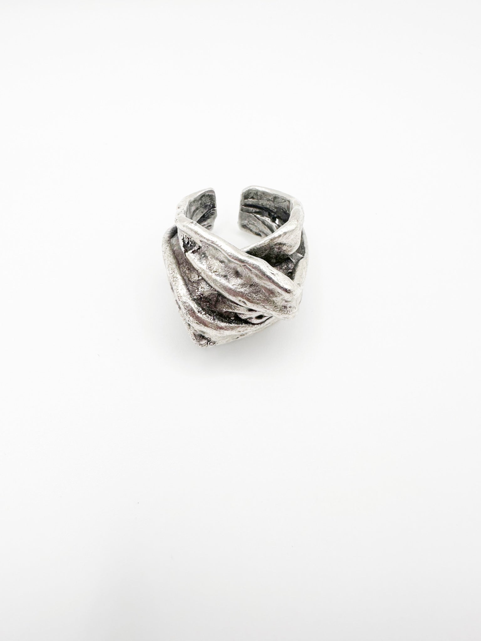 Silver Rock Ring