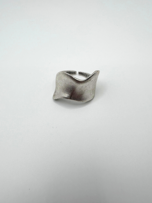 Silver Wave Ring