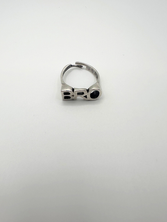 Silver BRO Ring