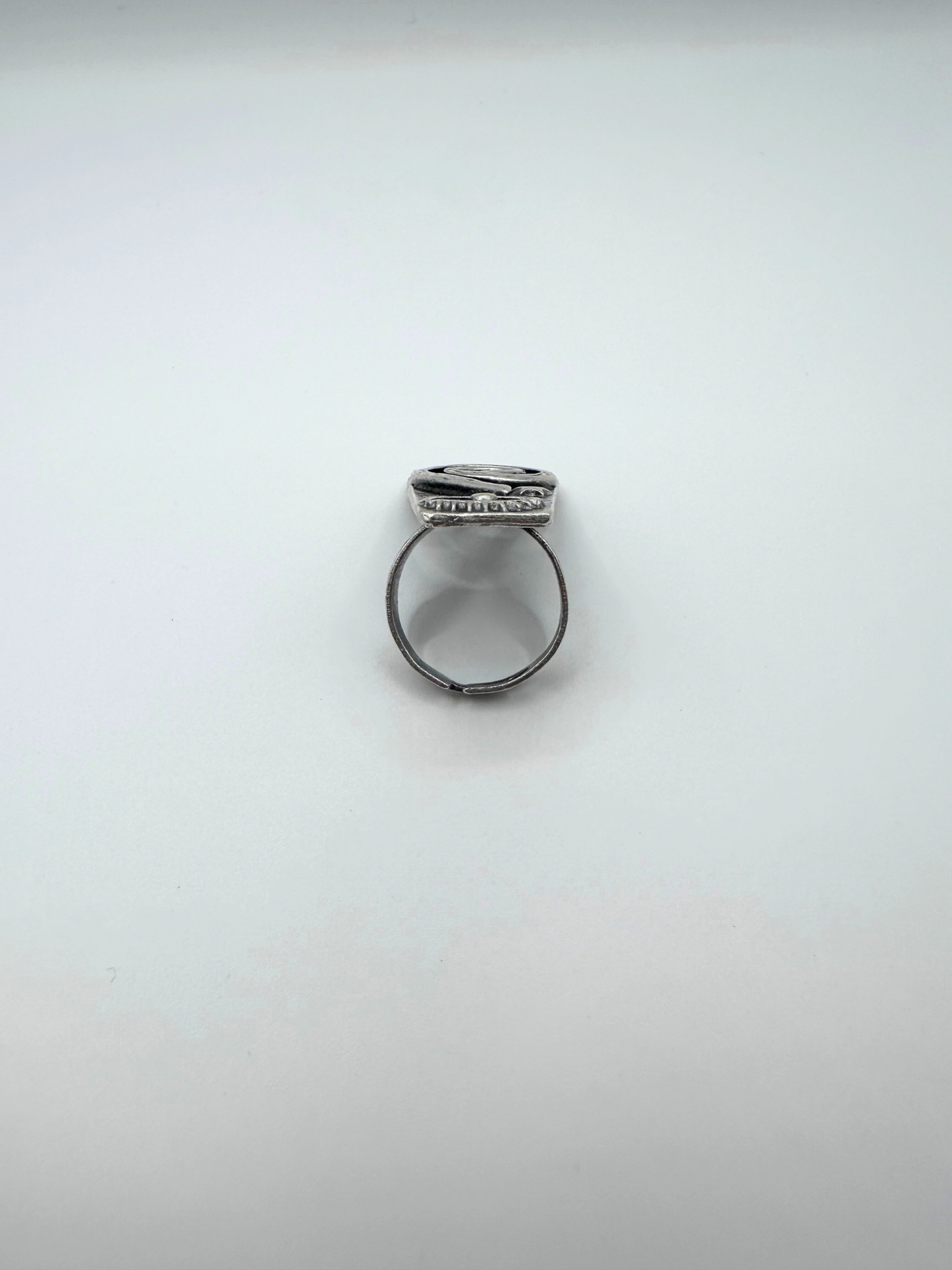 Silver Carving Ring