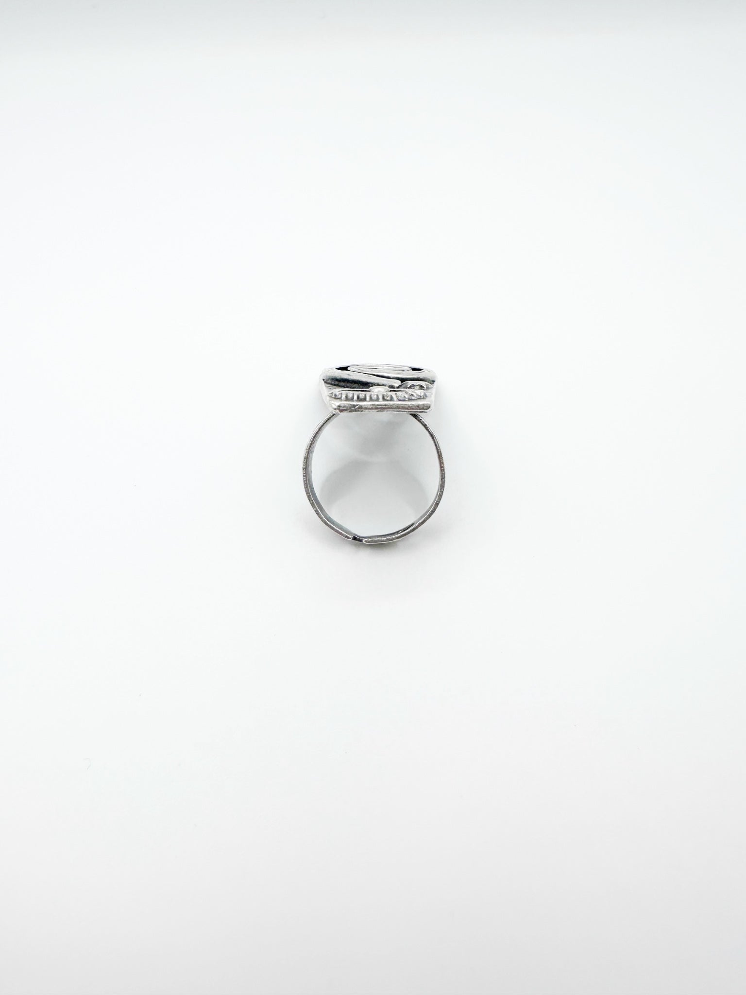 Silver Carving Ring