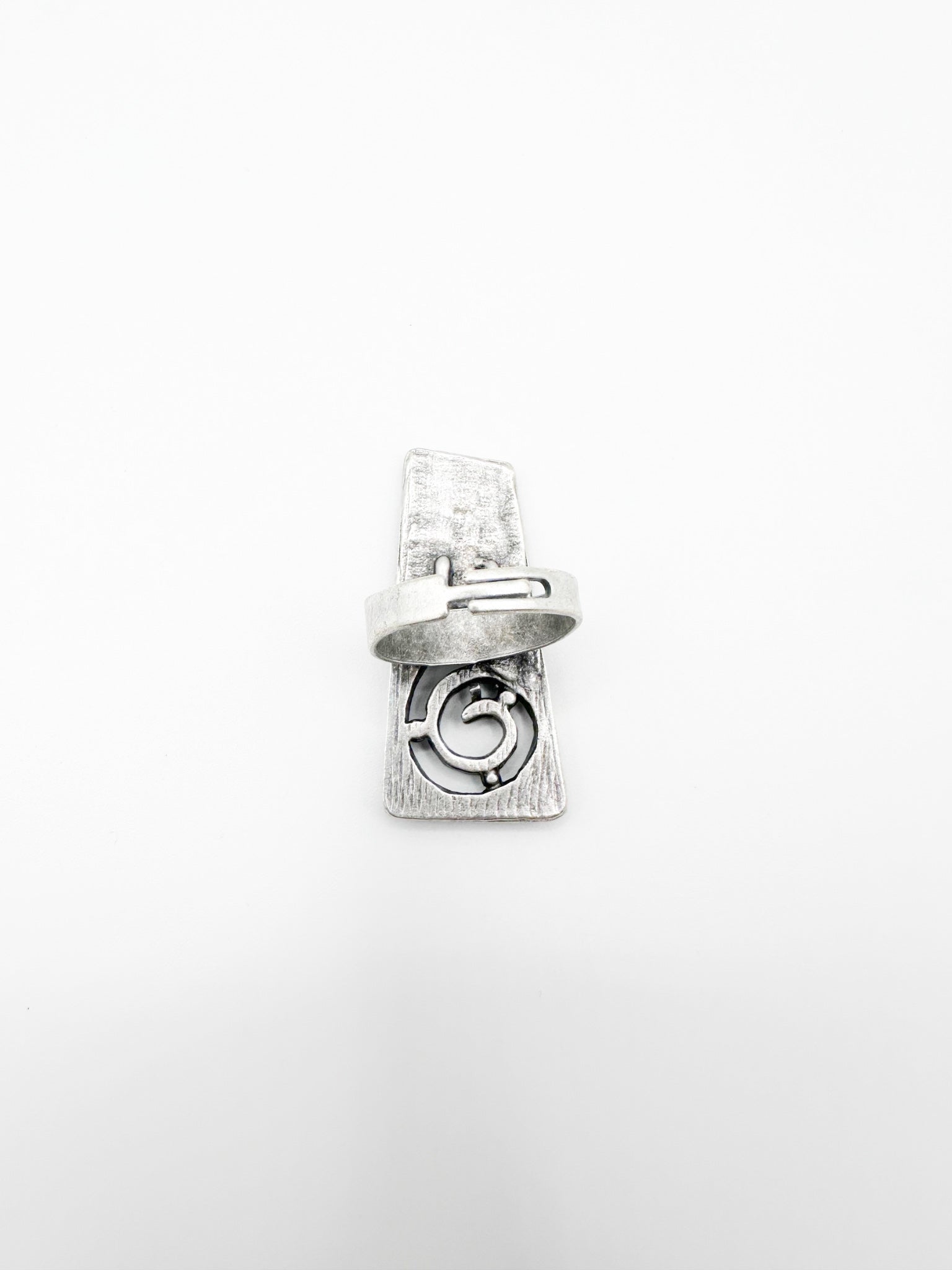 Silver Carving Ring