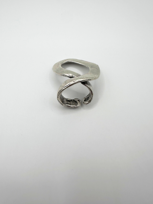 Silver Tied Ring