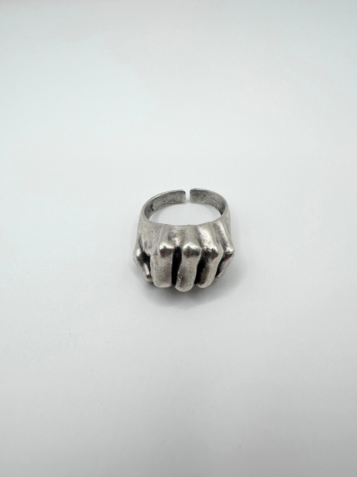 Silver Punch Ring