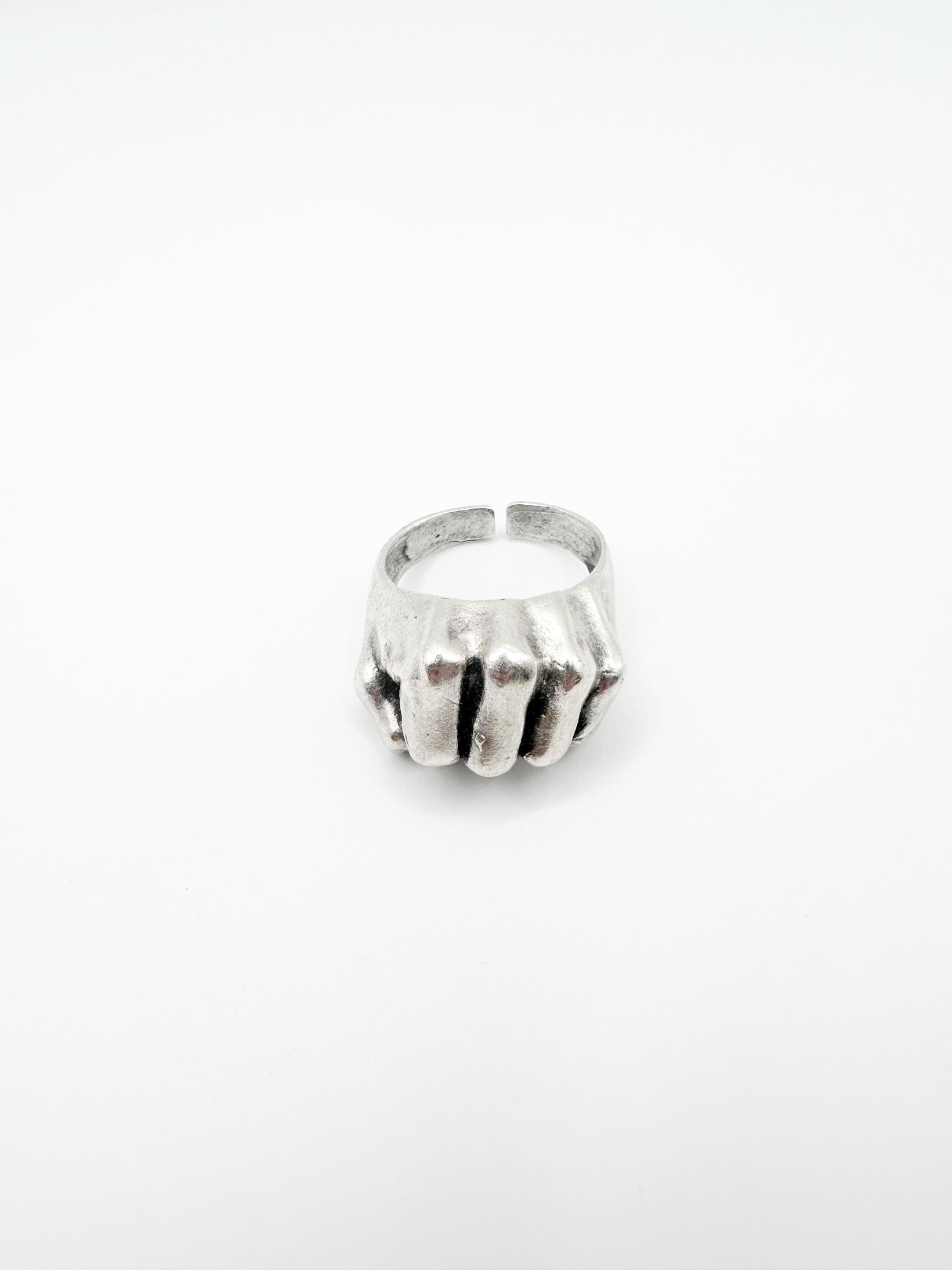 Silver Punch Ring