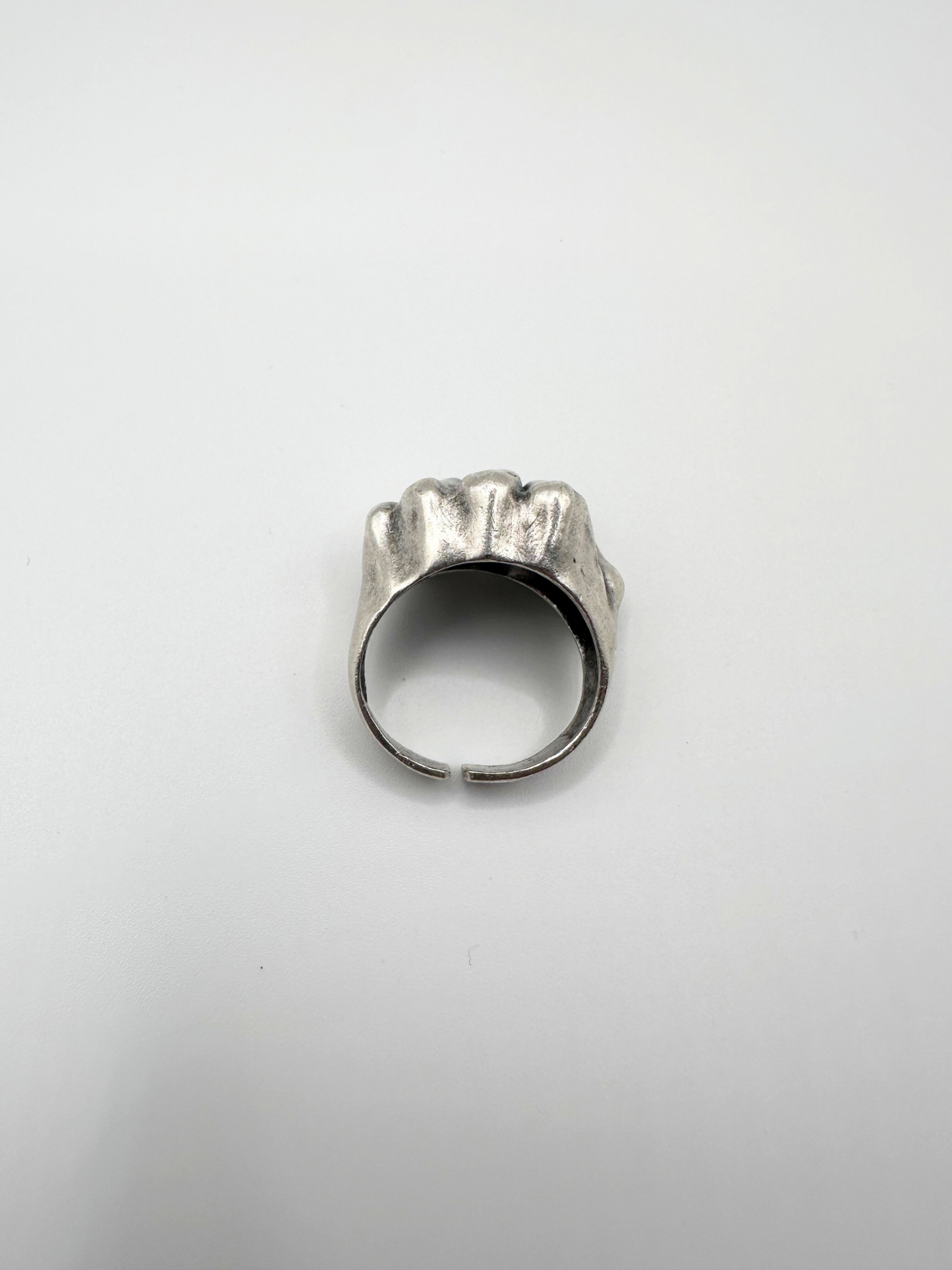 Silver Punch Ring