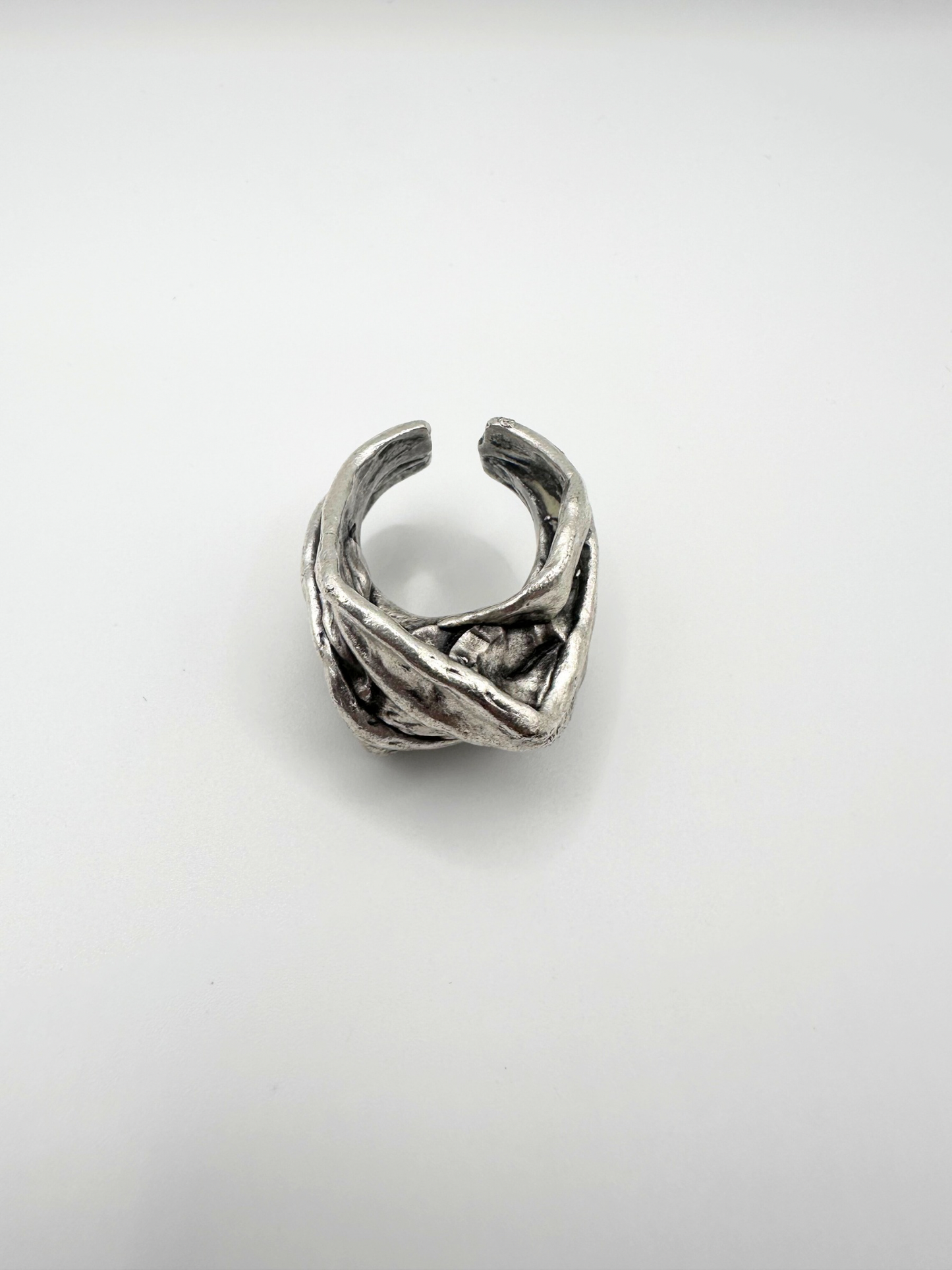 Silver Rock Ring