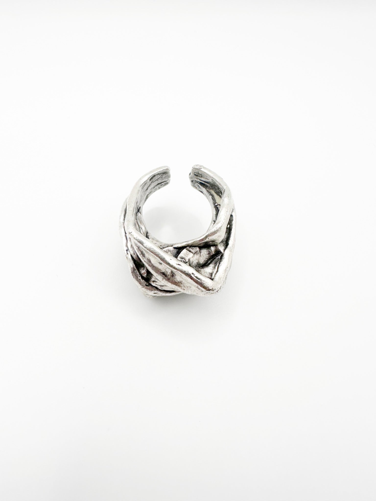 Silver Rock Ring