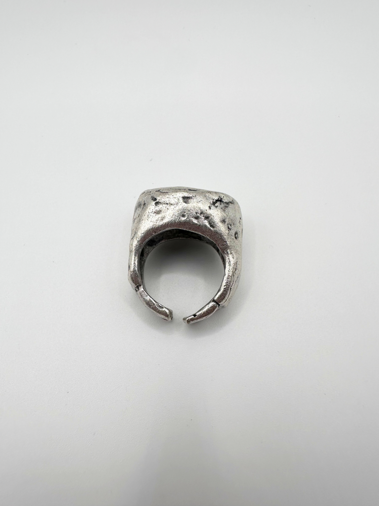 Silver Tooth Ring