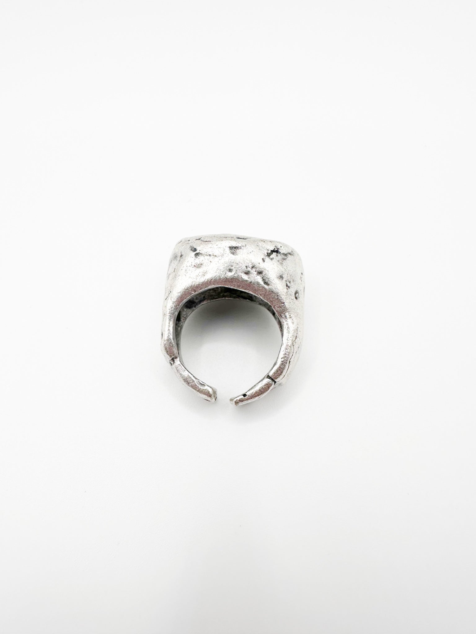 Silver Tooth Ring
