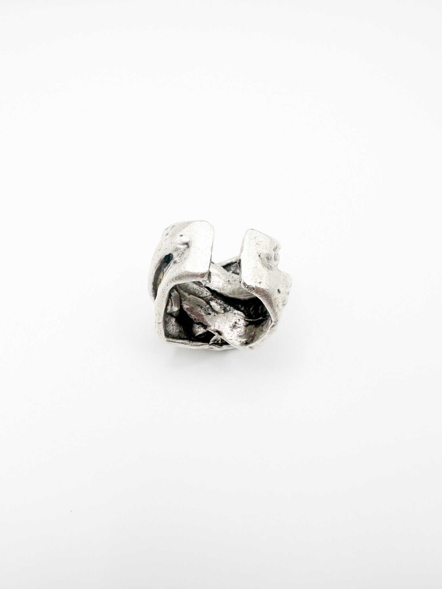 Silver Rock Ring