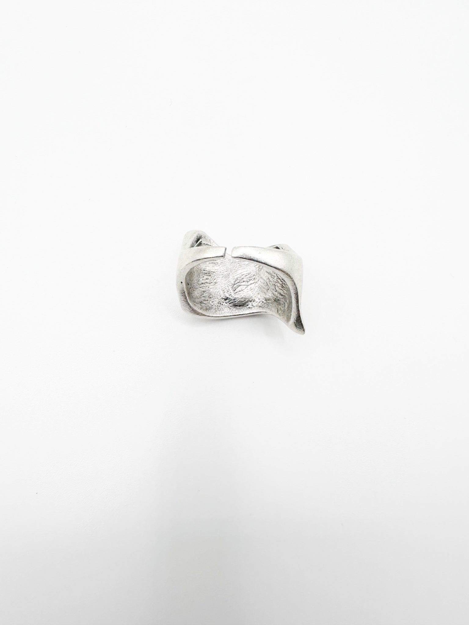 Silver Wave Ring
