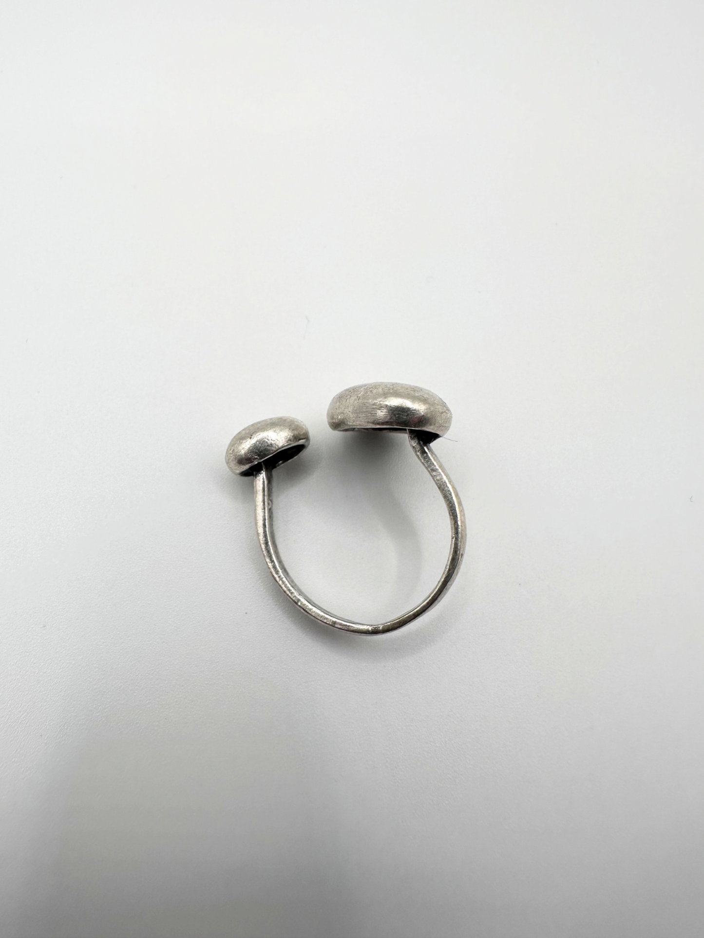 Silver Oval Blank Ring