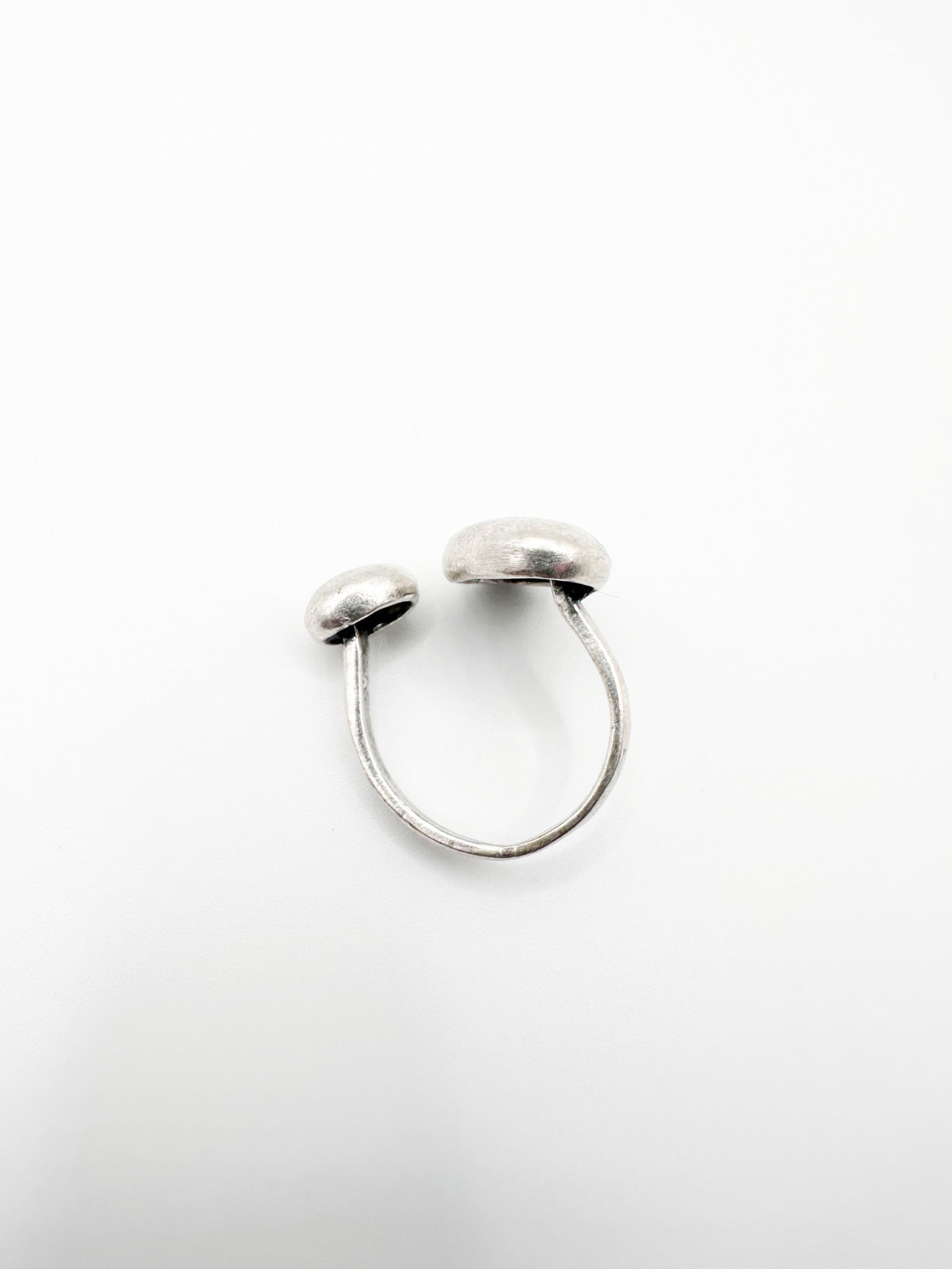 Silver Oval Blank Ring