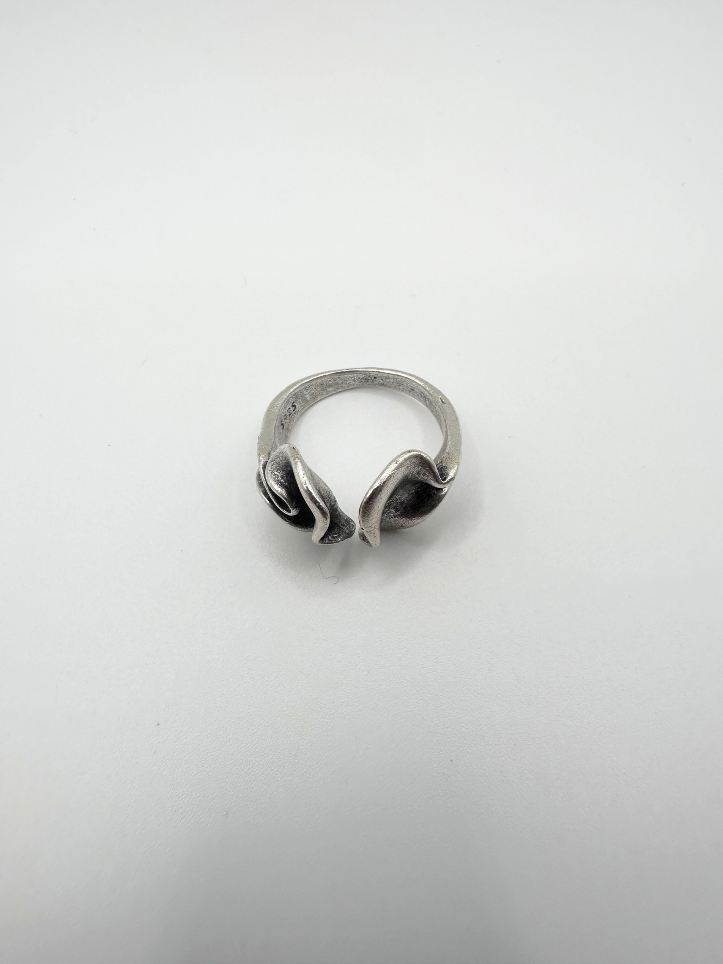 Silver Fold Ring