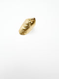 Gold Partial Face Ring