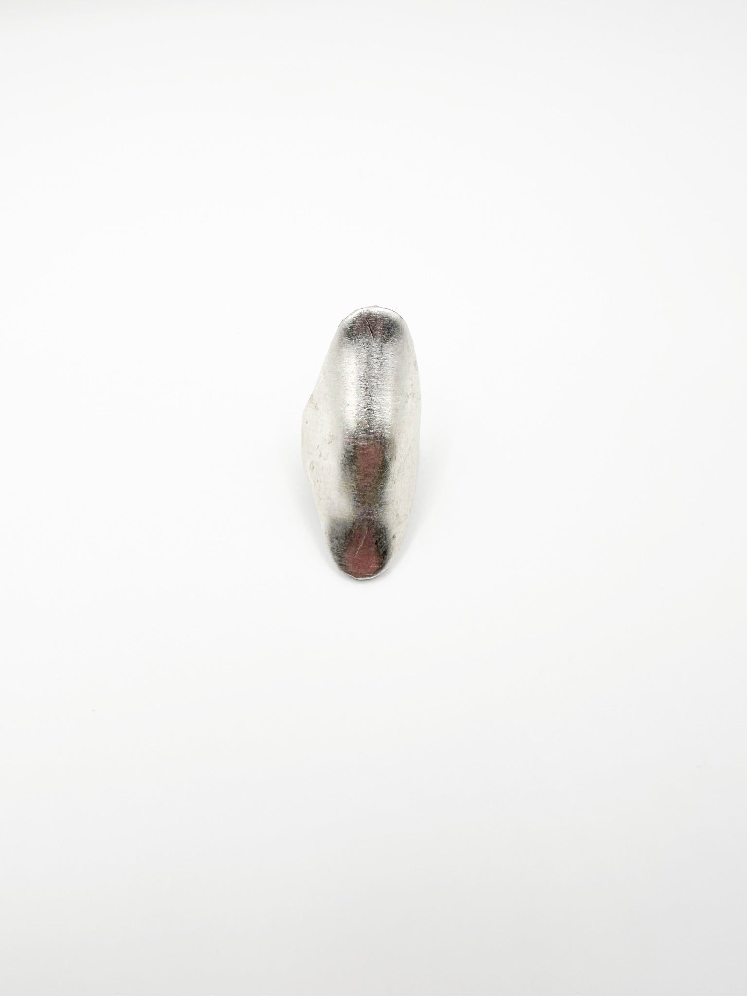 Silver Straight Shell Ring