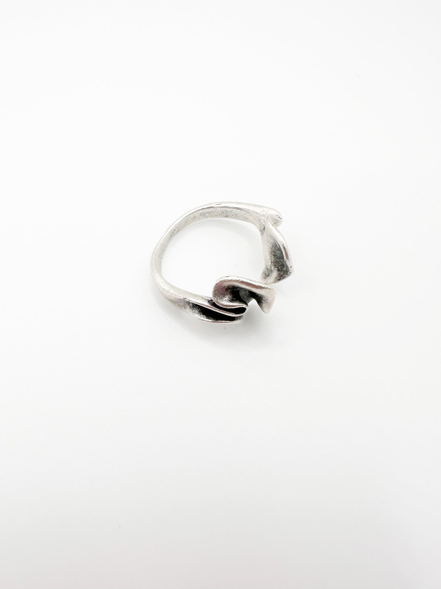 Silver Fold Ring