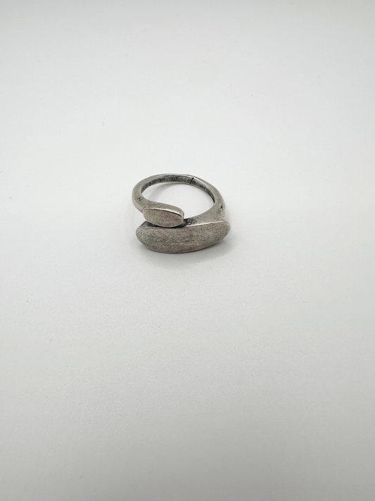Silver Zeros Ring