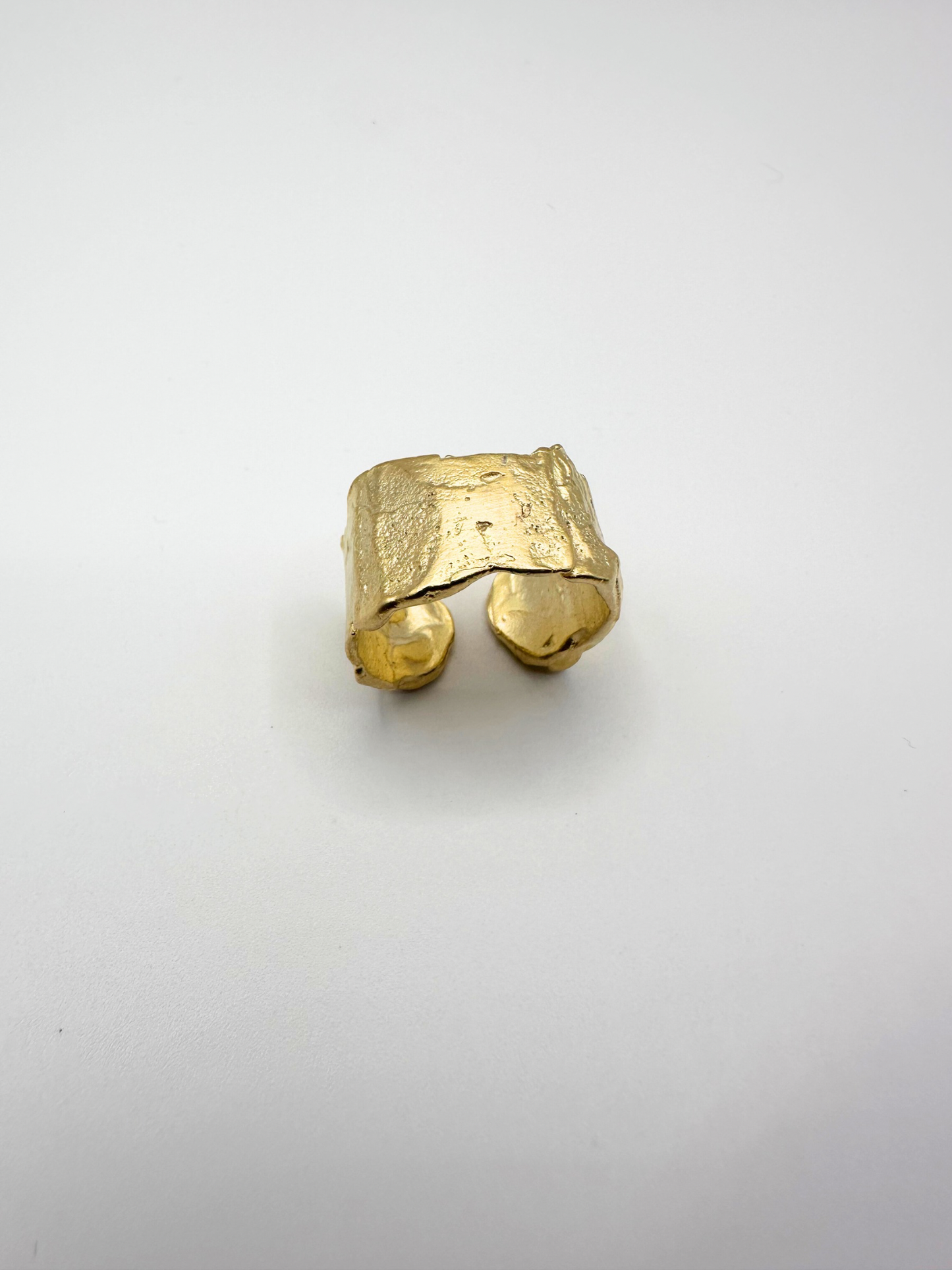 Gold Caveman Ring