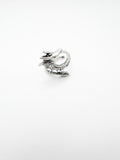 Silver Dragon Twist Ring