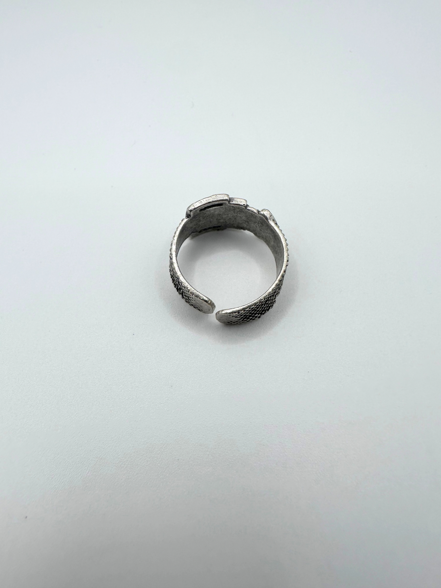 Silver Belt Ring