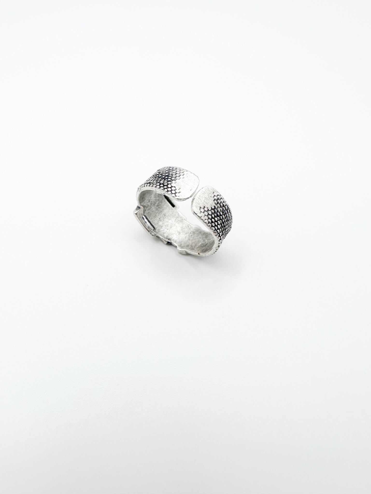 Silver Belt Ring